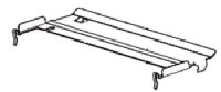 Zebra 220 Upper Media Guide Plate (48043-4)